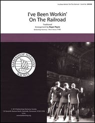 I've Been Working on the Railroad TTBB choral sheet music cover
